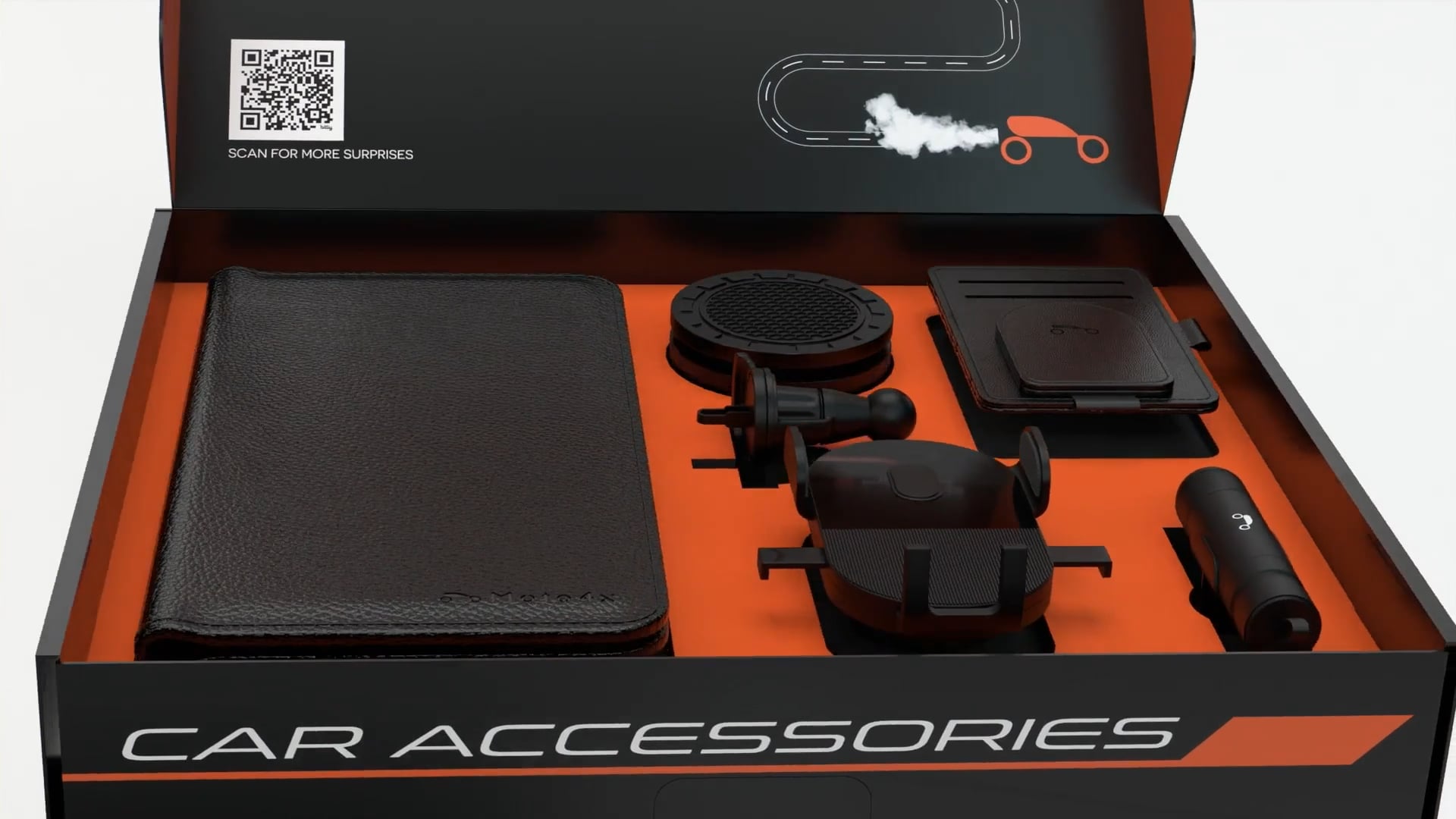 Car accessory feature ad